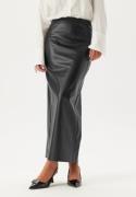 BUBBLEROOM Maxi PU Skirt Black L