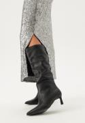 Steve Madden Lavan High Boots BLACK LEATHER 37