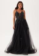 Christian Koehlert Tulle Evening Dress Phantom Black 36