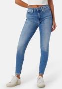 Calvin Klein Jeans High Rise Super Skinny Ankle 1AA Denim Light 31