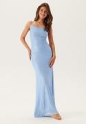 Bubbleroom Occasion Sequin Gown Light blue L