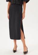 VILA Visivanni Hw Slit Midi Skirt Black Beauty 38