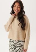 ONLY Onlluna Ls O-neck Pullover Knt Birch XS