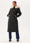 Chiara Forthi Champoluc Down Maxi Coat Black/Beige 38