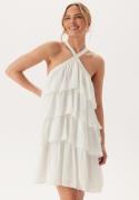VILA Vifiluka H/N S/L SHORT DRESS S Cloud Dancer 42