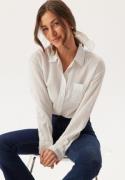 GANT Rel Tonal Striped Seersucker S White 36