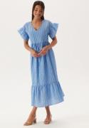 Object Collectors Item Objvita S/S Long Dress Cornflower blue 34