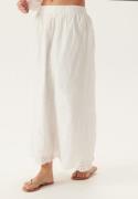 ONLY Onllou Life Emb Long Skirt Bright White XS
