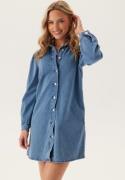 ONLY Onlalma L/S Dress DNM Medium Blue Denim L