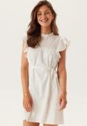 VERO MODA Vmtrine Sl Short Lace Dress Snow White XL