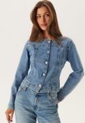 ONLY Onlgina Tailored Jacket Dnm Light Blue Denim M