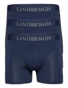 Basic Bamboo Boxers 3 Pack Boxershorts Blue Lindbergh