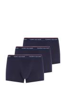 3P Lr Trunk Boxershorts Blue Tommy Hilfiger