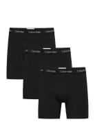 Boxer Brief 3Pk Boxershorts Black Calvin Klein