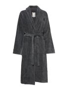 Hotel Velour Robe Morgenkåbe Grey Lexington Home