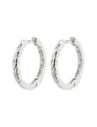 Elanor Rustic Texture Hoop Earrings Accessories Jewellery Earrings Hoo...