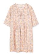 Pleasantly Neel Long Tunic Top Pink Juna