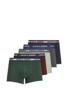 Jacoliver Trunks 5 Pack Noos Boxershorts Grey Jack & J S