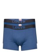 Levis Men Optical Illusion Boxer Brief Organic Co 2P Boxershorts Blue ...