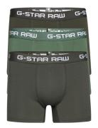 Classic Trunk Clr 3 Pack Boxershorts Grey G-Star RAW