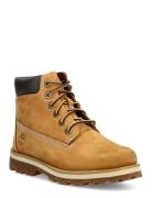 Mid Lace Up Boot Boots Støvler Brown Timberland