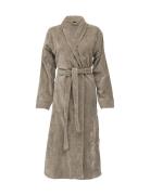 Svanen Terry Velour Robe Morgenkåbe Grey Høie Of Scandinavia