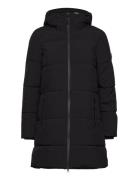 Caroline Puffer Coat Foret Jakke Black Jofama