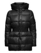 Ava Down Jacket Foret Jakke Black Ella&il