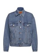 90S Trucker Soft As Butter Mid Jakke Denimjakke Blue LEVI´S Women