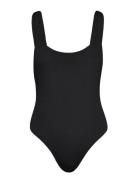 Audny Ella Swimsuit Badedragt Badetøj Black Becksöndergaard