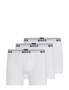 Boxerbr 3P Power Boxershorts White BOSS