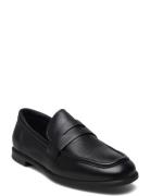 Hailey Loafers Flade Sko Black Pavement