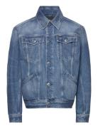 Flight Combat Jacket Ev Jakke Denimjakke Blue G-Star RAW