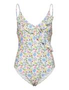 Ireni Bly Frill Swimsuit Badedragt Badetøj Multi/patterned Becksönderg...