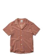 Naram Knitted Shirt Pyjamas Nattøj Brown Bongusta