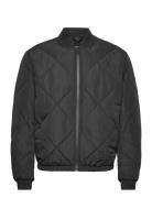 Signature Quilt Bomber Bomberjakke Jakke Black Calvin Klein