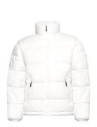 Padded Jacket With Standup Collar Foret Jakke White Lindbergh