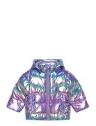 Nmfmolina Puffer Jacket Fle Shiny Foret Jakke Purple Name It