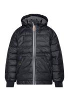 Pu Puff Jacket Rec. Foret Jakke Navy Mikk-line