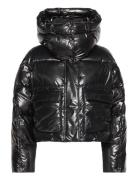 High Shine Puffer Foret Jakke Black Calvin Klein Jeans