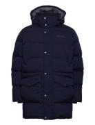 Long Alta Down Jacket Foret Jakke Navy GANT