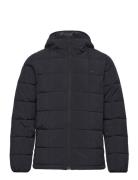 Go Anywear? Quilted Padded Jacket - Foret Jakke Black Knowledge Cotton...