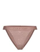 High Leg Tanga Trusser, Tanga Briefs Pink Calvin Klein