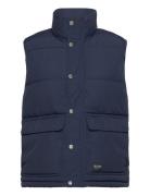 Hco. Guys Outerwear Vest Navy Hollister