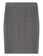 Skirt Raquel Kort Nederdel Grey Lindex