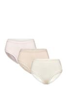 3 Pack Brief Trusser, Tanga Briefs Cream Rosemunde