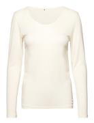 Jbs Of Dk T-Shirt Ls Wool Top Cream JBS Of Denmark