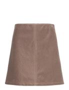 Srmeggy Skirt Kort Nederdel Brown Soft Rebels