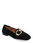 Ballerina Loafers Flade Sko Black Billi Bi