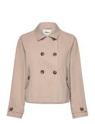 Onlapril Life Short Trenchcoat Otw Noos Trenchcoat Frakke Beige ONLY